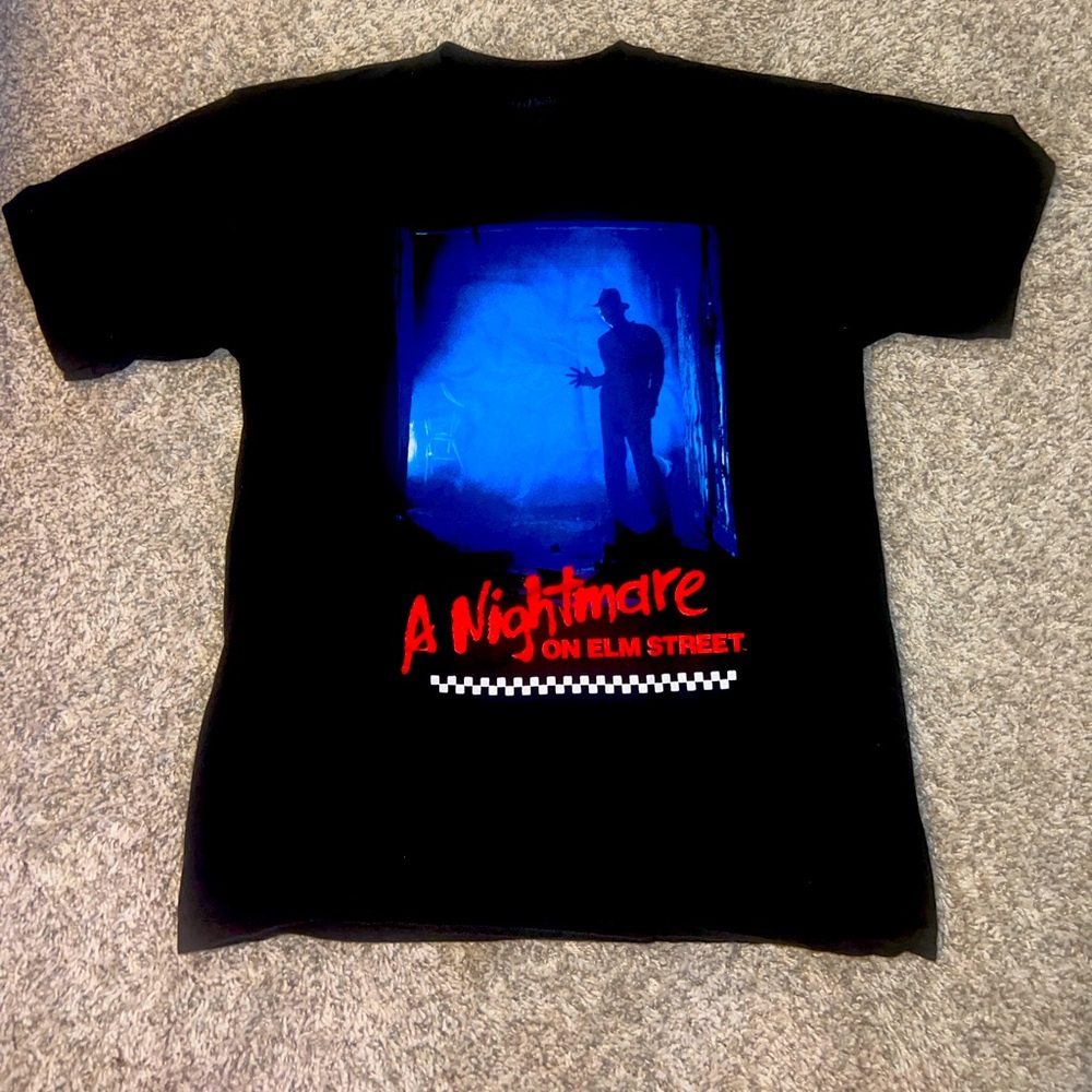 VANS x A NIGHTMARE ON ELM STREET Horror Freddy Kruger Tee